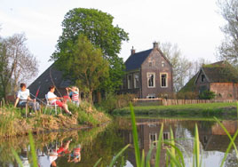 visvakantie, vakantiehuis aan het water huren om te vissen