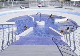 een huisje huren op een waterpretpark
