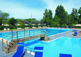 een huisje huren op
een waterpretpark