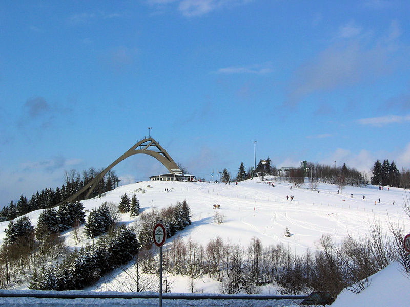 Skischans en -piste Winterberg