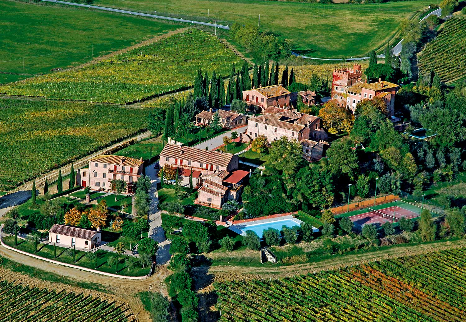 Toscane, Lago di Trasimeno: Borgo TreRose
