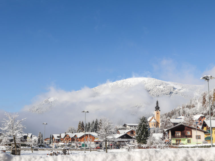 Foto van exterieur van Vakantiehuis Bad Kleinkirchheimin de winter