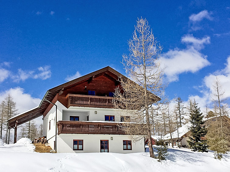 Foto van exterieur van Vakantiehuis Sirnitz - Hochrindlin de winter