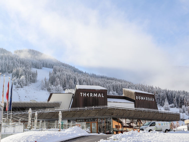 Foto van exterieur van Appartement Bad Kleinkirchheimin de winter