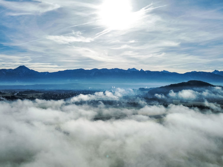 Foto van omgeving van Appartement Feldkirchen in Kärntenin de winter Foto van omgeving van Appartement Feldkirchen in Kärntenin de winter