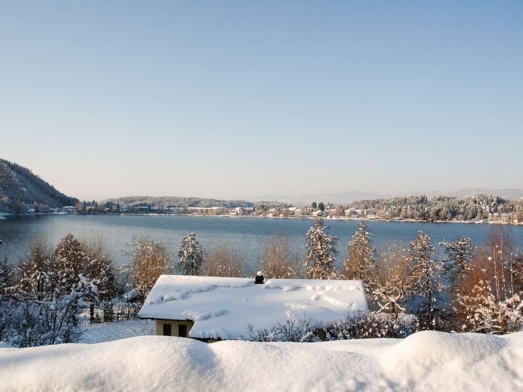 Foto van exterieur van Vakantiehuis Klopeiner Seein de winter