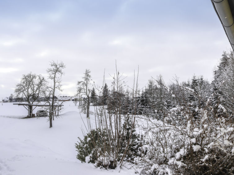 Foto van exterieur van Vakantiehuis Geinbergin de winter