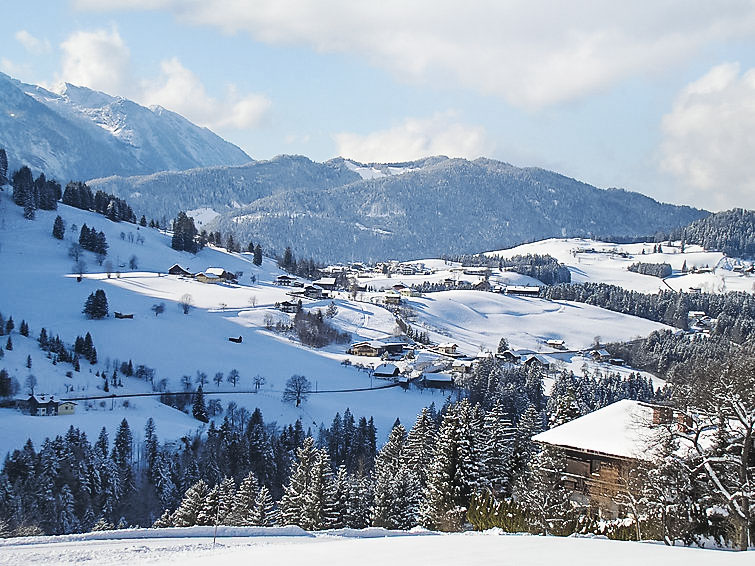 Foto van exterieur van Vakantiehuis Abtenauin de winter