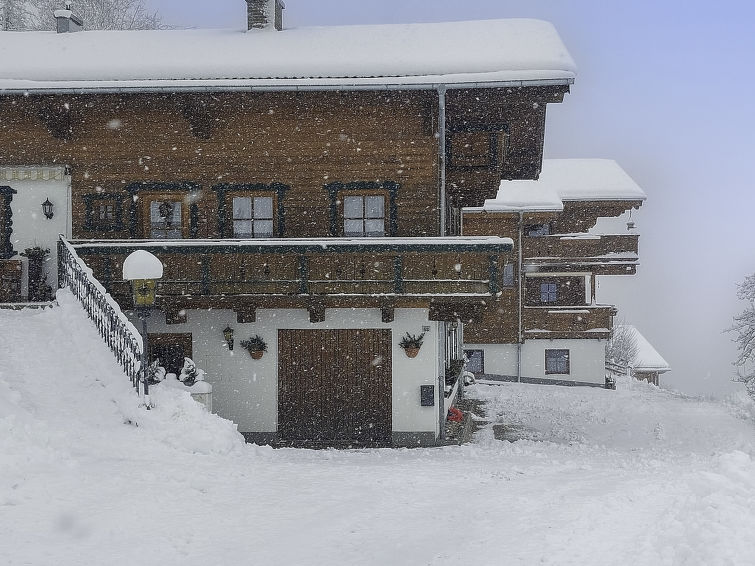 Foto van exterieur van Vakantiehuis Zell am Seein de winter