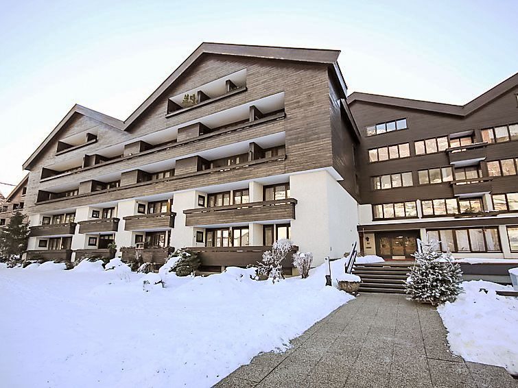 Foto van exterieur van Appartement Bad Hofgasteinin de winter
