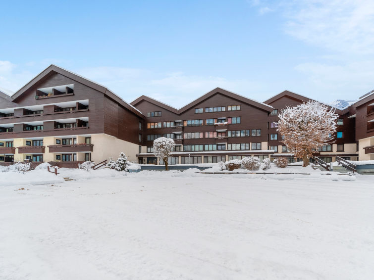 Foto van exterieur van Appartement Bad Hofgasteinin de winter