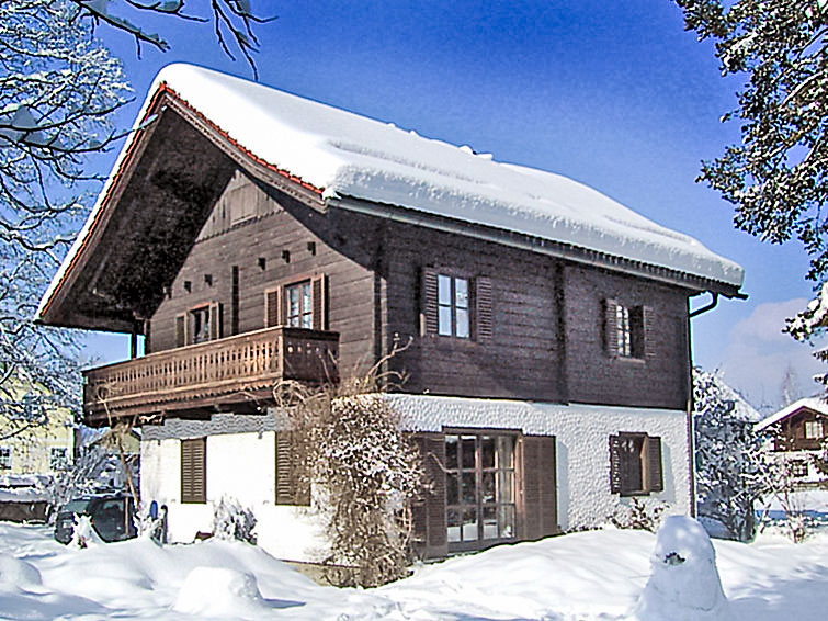 Foto van exterieur van Vakantiehuis Stroblin de winter