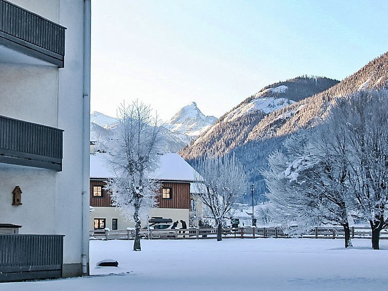 Foto van exterieur van Appartement Flachauin de winter