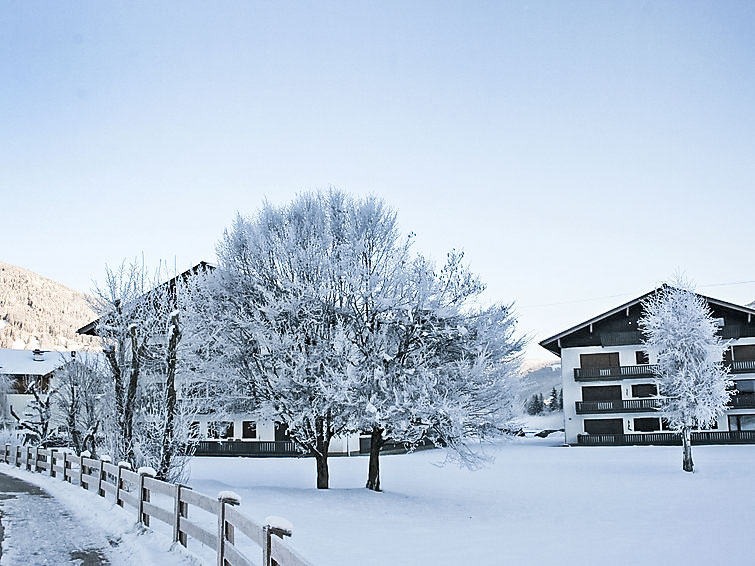 Foto van exterieur van Appartement Flachauin de winter