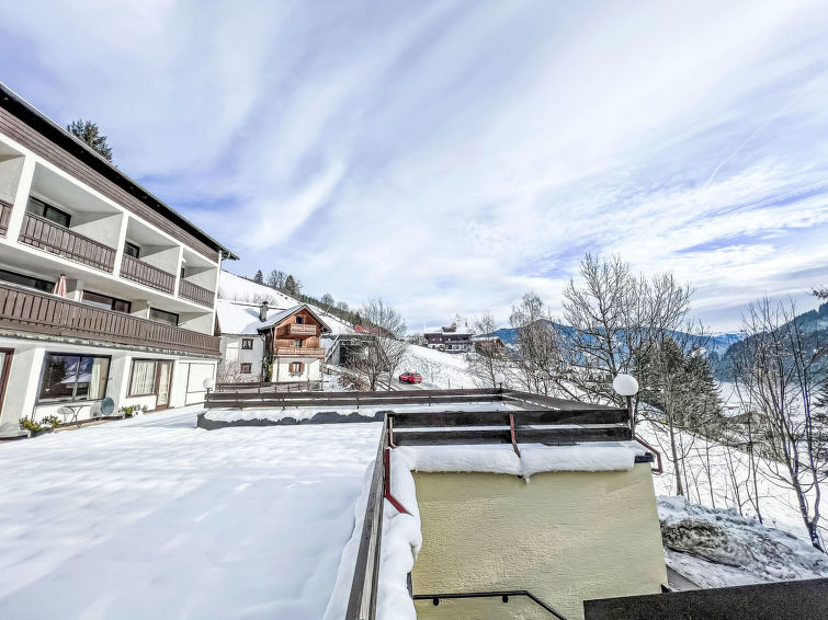 Foto van exterieur van Appartement Zell am Seein de winter
