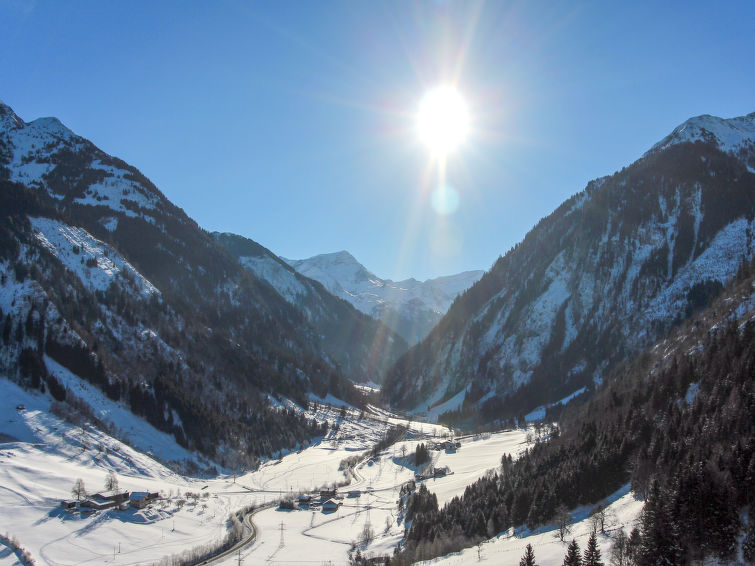 Foto van exterieur van Vakantiehuis Uttendorfin de winter