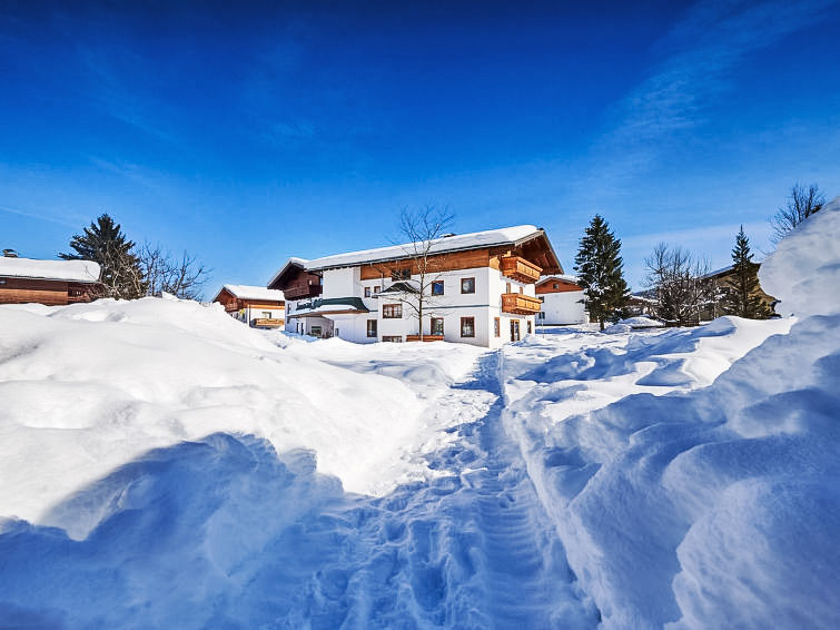 Foto van exterieur van Appartement Flachauin de winter