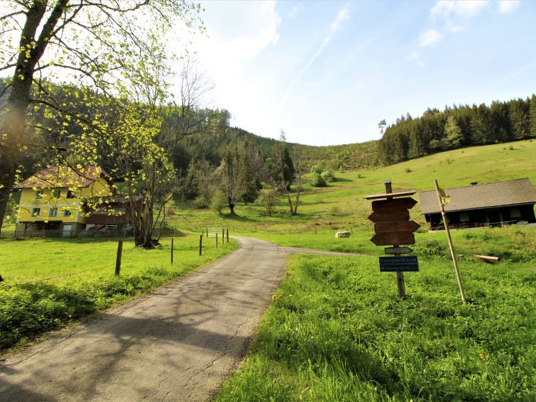 Foto van exterieur van Vakantiehuis Pernegg an der Murin de winter