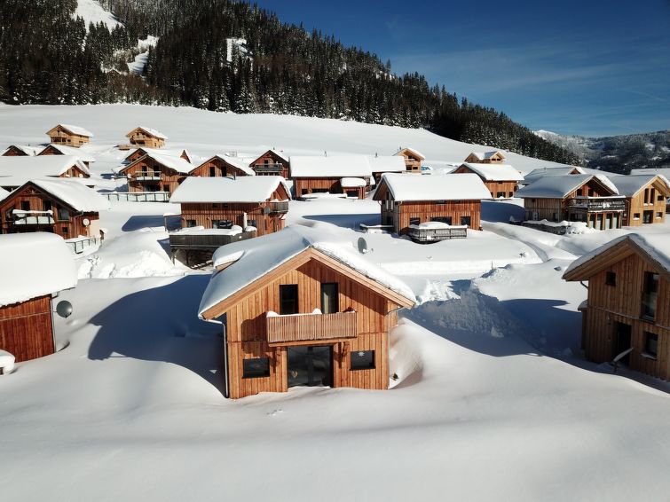 Foto van exterieur van Vakantiehuis Hohentauernin de winter