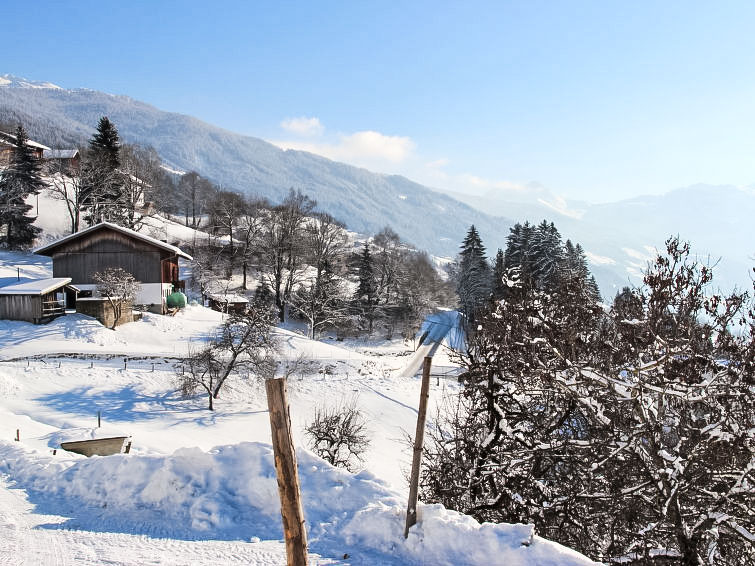 Foto van exterieur van Vakantiehuis Kaltenbachin de winter