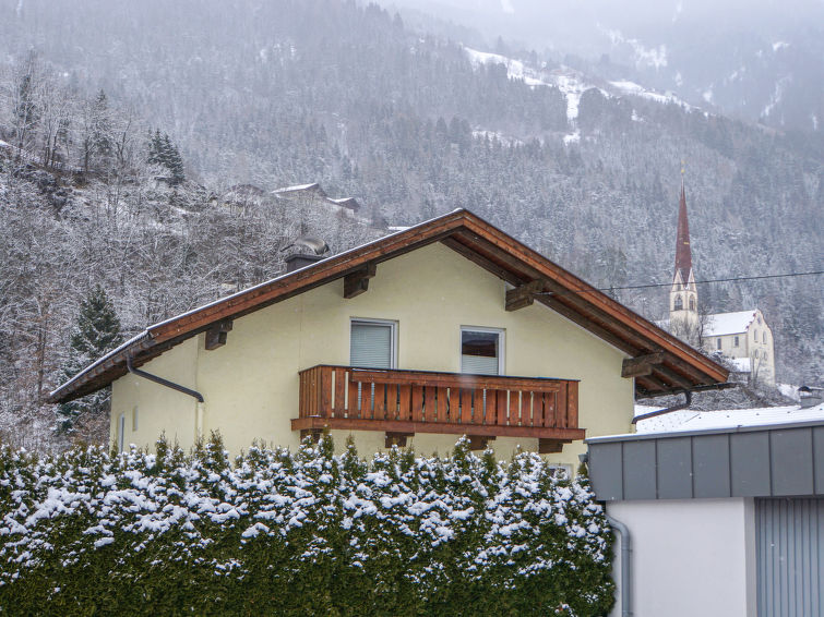 Foto van exterieur van Vakantiehuis Ötzin de winter Foto van exterieur van Vakantiehuis Ötzin de winter