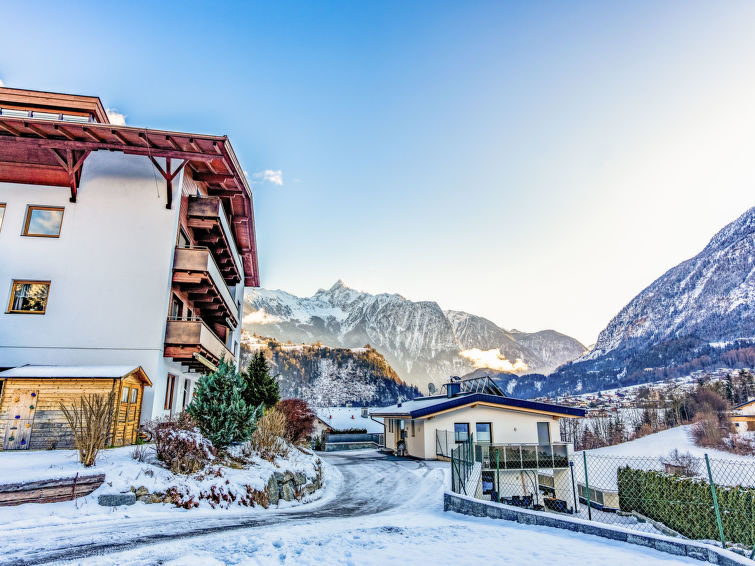 Foto van exterieur van Appartement Ötzin de winter Foto van exterieur van Appartement Ötzin de winter