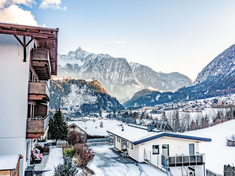 Foto van exterieur van Appartement Ötzin de winter Foto van exterieur van Appartement Ötzin de winter