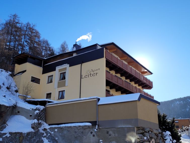 Foto van exterieur van Appartement Söldenin de winter Foto van exterieur van Appartement Söldenin de winter