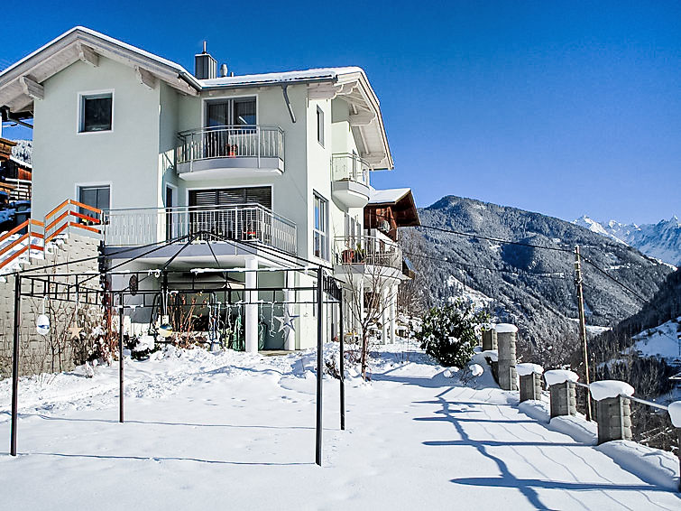 Foto van exterieur van Appartement Fliess/Landeck/Tirol Westin de winter