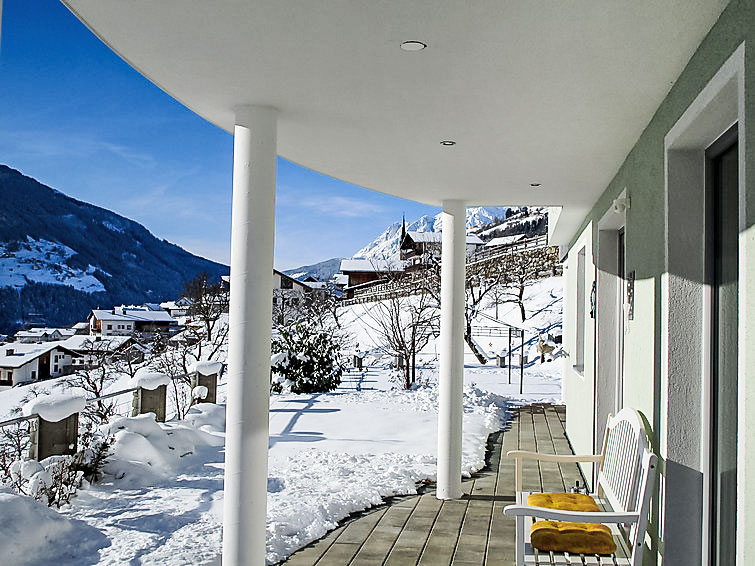 Foto van exterieur van Appartement Fliess/Landeck/Tirol Westin de winter