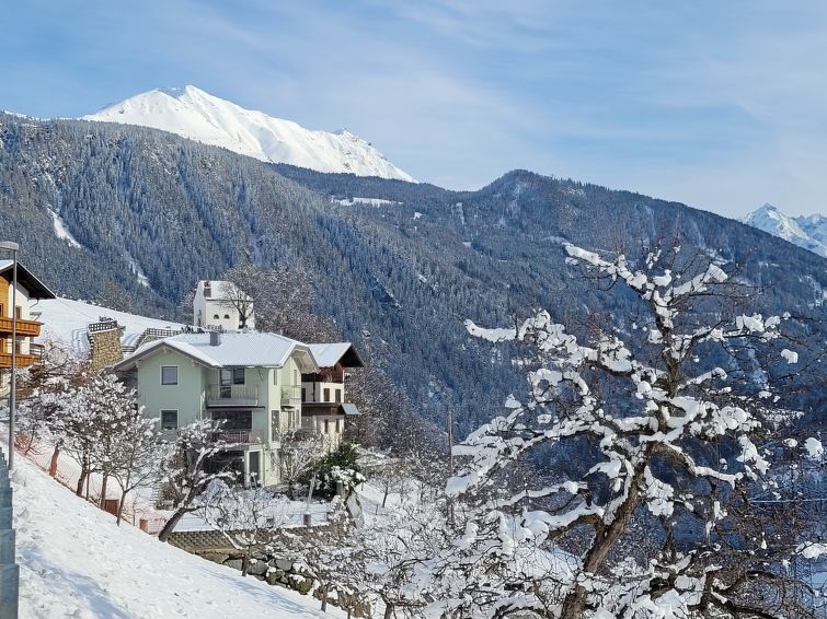 Foto van exterieur van Appartement Fliess/Landeck/Tirol Westin de winter