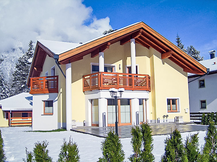 Foto van exterieur van Vakantiehuis Reuttein de winter