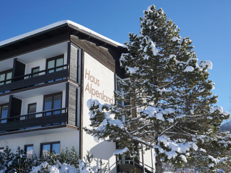 Foto van exterieur van Appartement Seefeld in Tirolin de winter