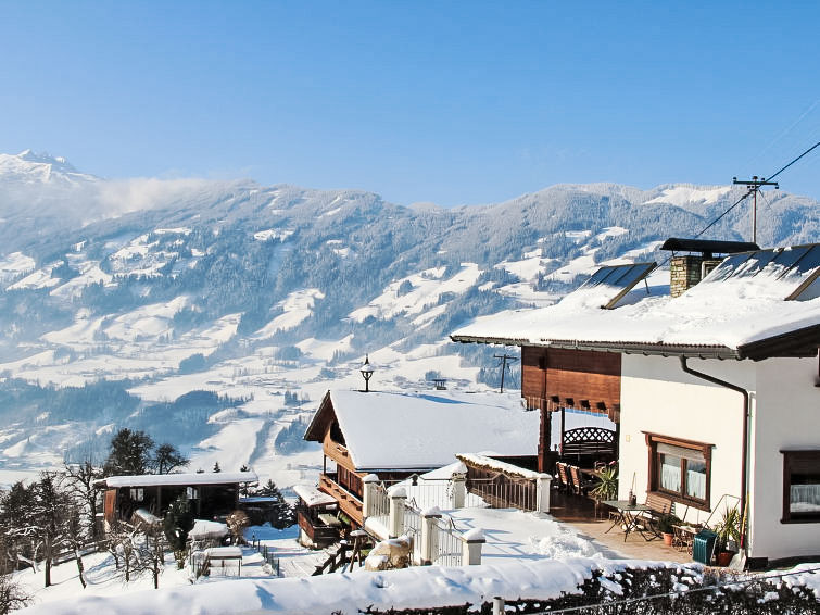 Foto van exterieur van Appartement Fügenin de winter Foto van exterieur van Appartement Fügenin de winter