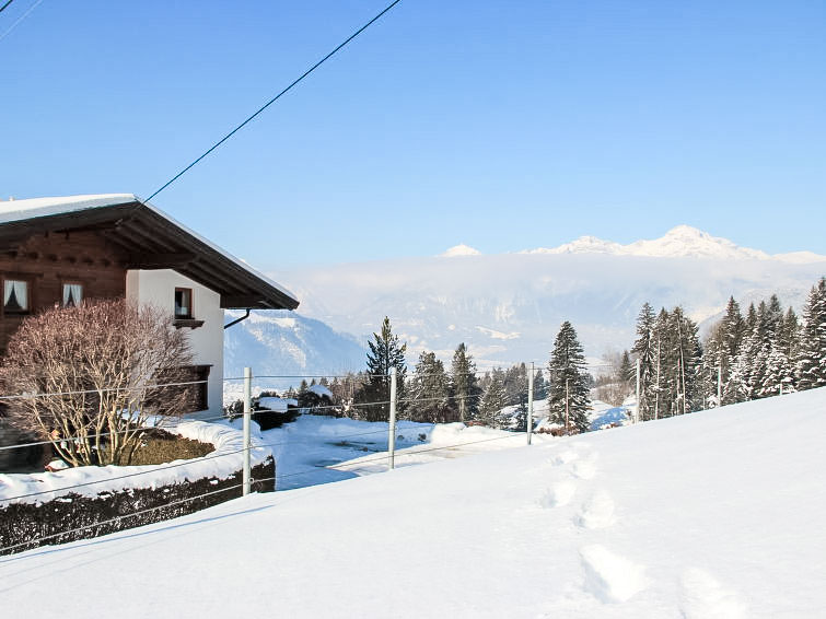 Foto van exterieur van Appartement Fügenin de winter Foto van exterieur van Appartement Fügenin de winter