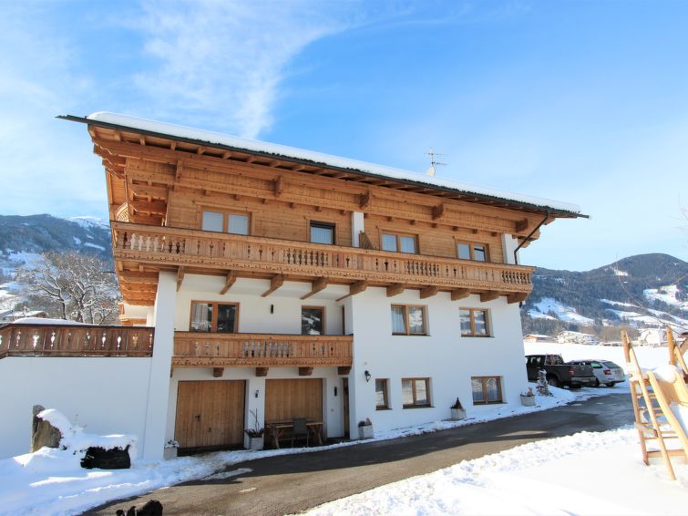 Foto van exterieur van Appartement Fügenin de winter Foto van exterieur van Appartement Fügenin de winter