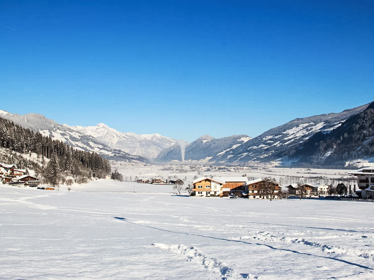 Foto van exterieur van Appartement Kaltenbachin de winter