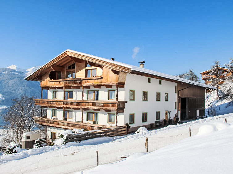 Foto van exterieur van Appartement Kaltenbachin de winter