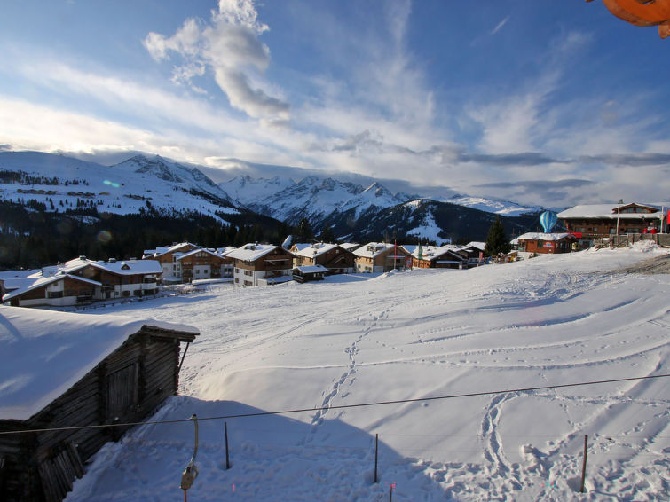 Foto van exterieur van Appartement Königsleitenin de winter Foto van exterieur van Appartement Königsleitenin de winter