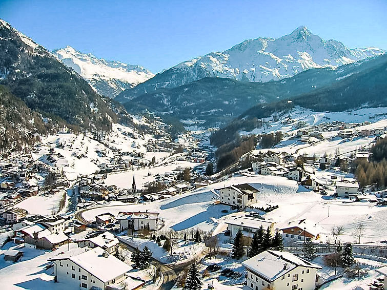 Foto van exterieur van Appartement Söldenin de winter Foto van exterieur van Appartement Söldenin de winter