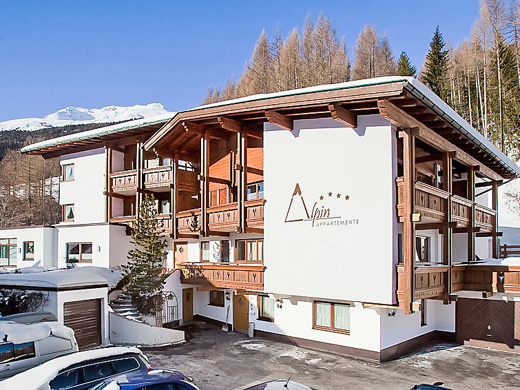 Foto van exterieur van Appartement Söldenin de winter Foto van exterieur van Appartement Söldenin de winter