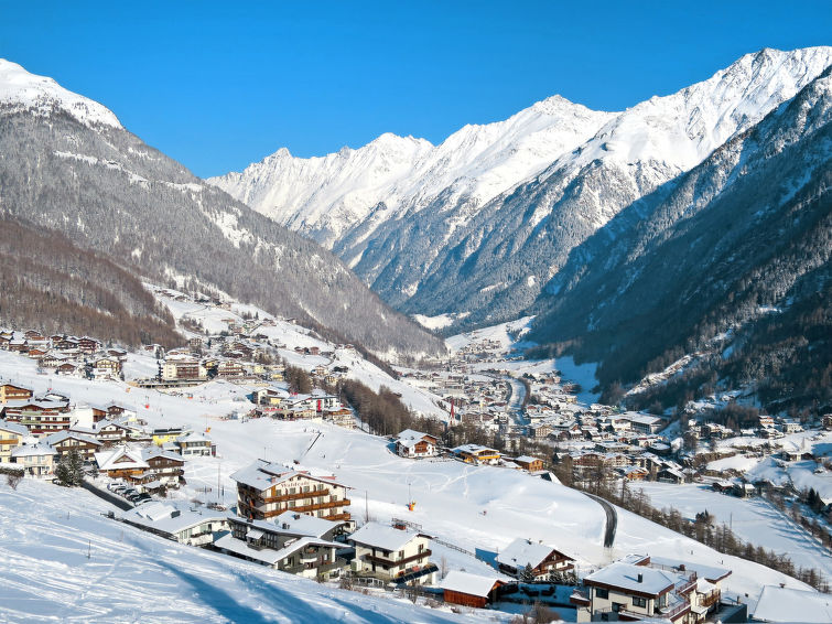 Foto van omgeving van Appartement Söldenin de winter Foto van omgeving van Appartement Söldenin de winter