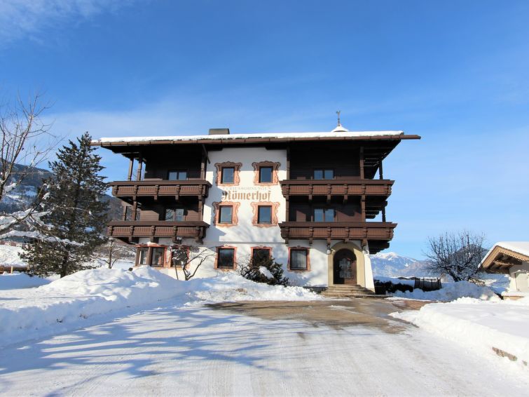 Foto van exterieur van Appartement Fügenin de winter Foto van exterieur van Appartement Fügenin de winter