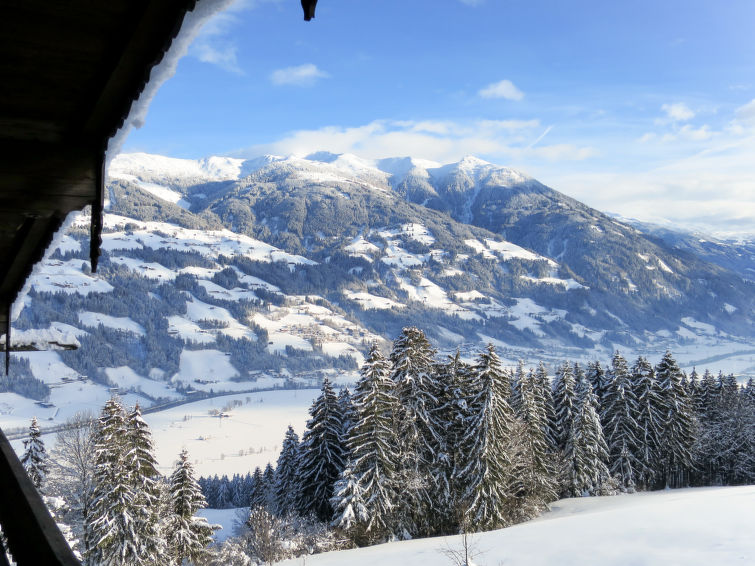 Foto van exterieur van Appartement Fügenin de winter Foto van exterieur van Appartement Fügenin de winter