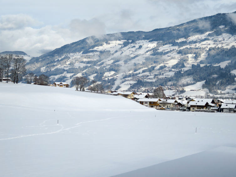 Foto van exterieur van Appartement Fügenin de winter Foto van exterieur van Appartement Fügenin de winter