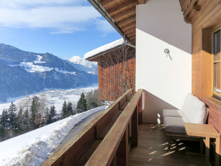 Foto van exterieur van Appartement Fügenin de winter Foto van exterieur van Appartement Fügenin de winter