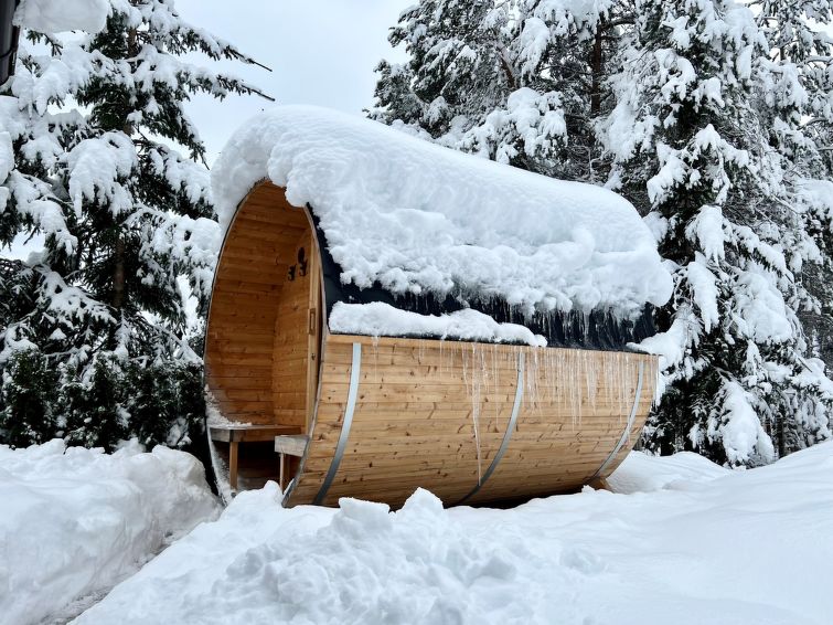 Foto van wonen van Vakantiehuis Imstin de winter