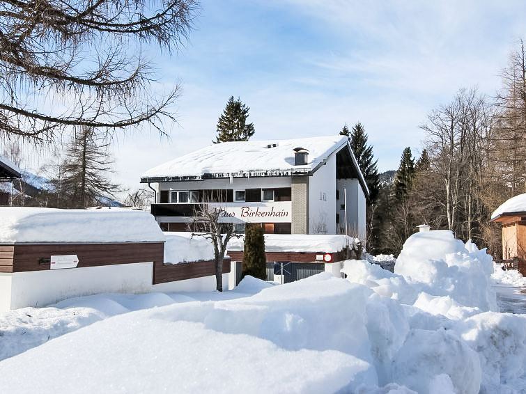 Foto van exterieur van Appartement Seefeld in Tirolin de winter