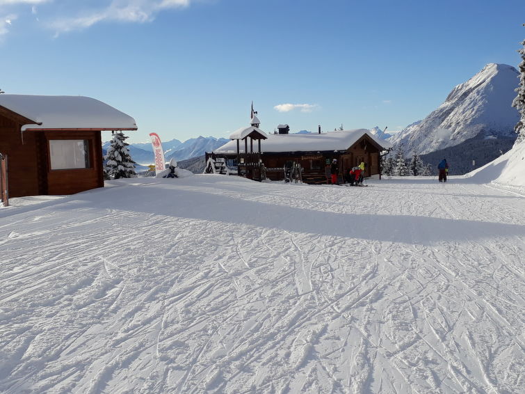 Foto van omgeving van Appartement Reith bei Seefeldin de winter