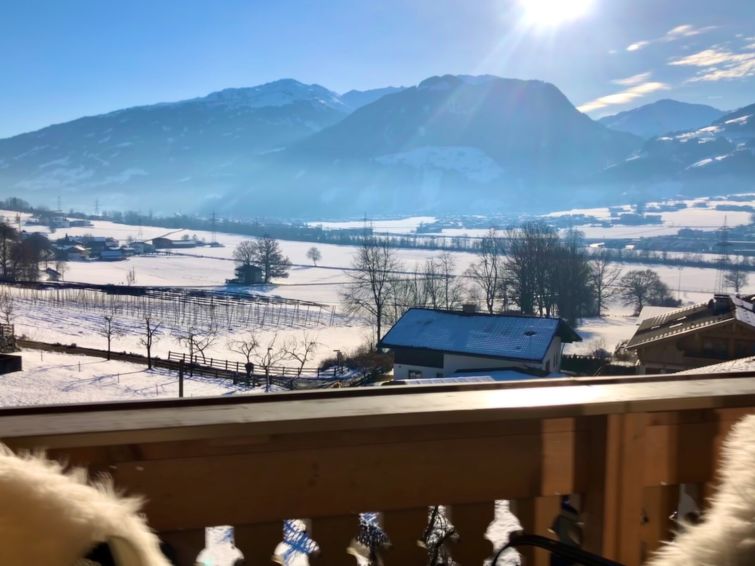 Foto van exterieur van Appartement Fügenin de winter Foto van exterieur van Appartement Fügenin de winter